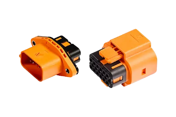 CONECTOR DE PL&Aacute;STICO DE DOZE N&Uacute;CLEOS DE 1,5 MM