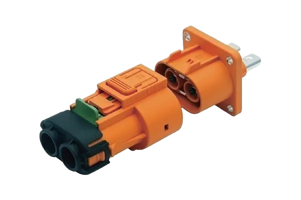 CONECTOR DE PL&Aacute;STICO DE DOIS N&Uacute;CLEOS DE 6 MM