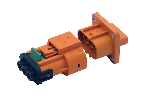 CONECTOR DE PL&Aacute;STICO DE TR&Ecirc;S N&Uacute;CLEOS DE 3MM