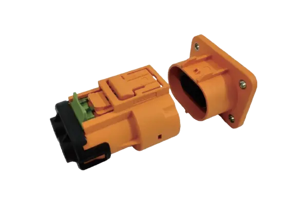 CONECTOR DE PL&Aacute;STICO DE DOIS N&Uacute;CLEOS DE 3,6 MM