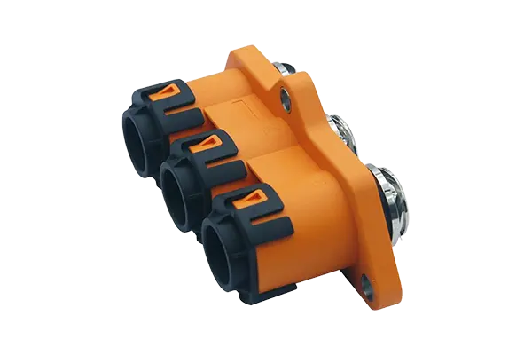 CONECTOR DE PASSAGEM DE TR&Ecirc;S N&Uacute;CLEOS